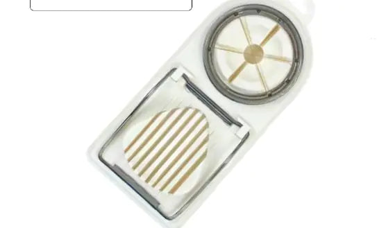 2-in-1 Double-Head Egg Cutter and Slicer